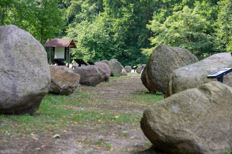 Blick auf den Geologischer Garten, Stolzenhagen, Foto: ScottyScout