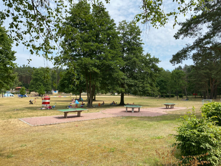 Gelände Strandbad Wolletzsee, Foto: Alena Lampe