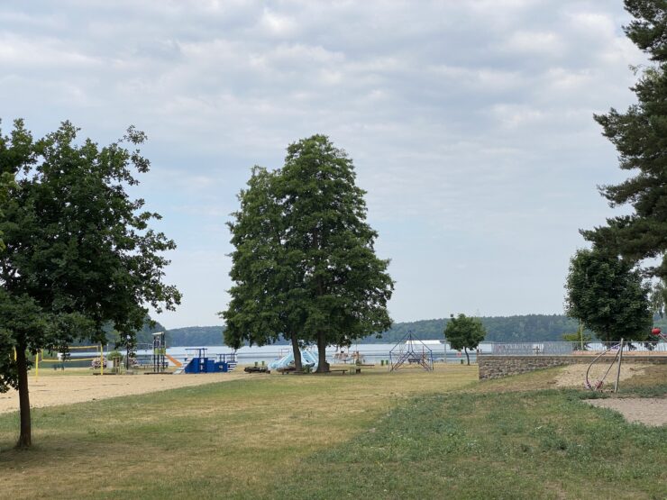 Gelände Strandbad Wolletzsee, Foto: Alena Lampe